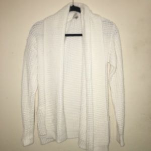 White Cardigan